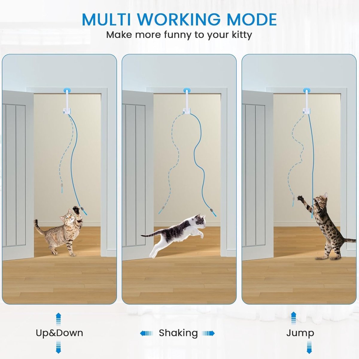 PouncePlay™ Interactive Cat Toy