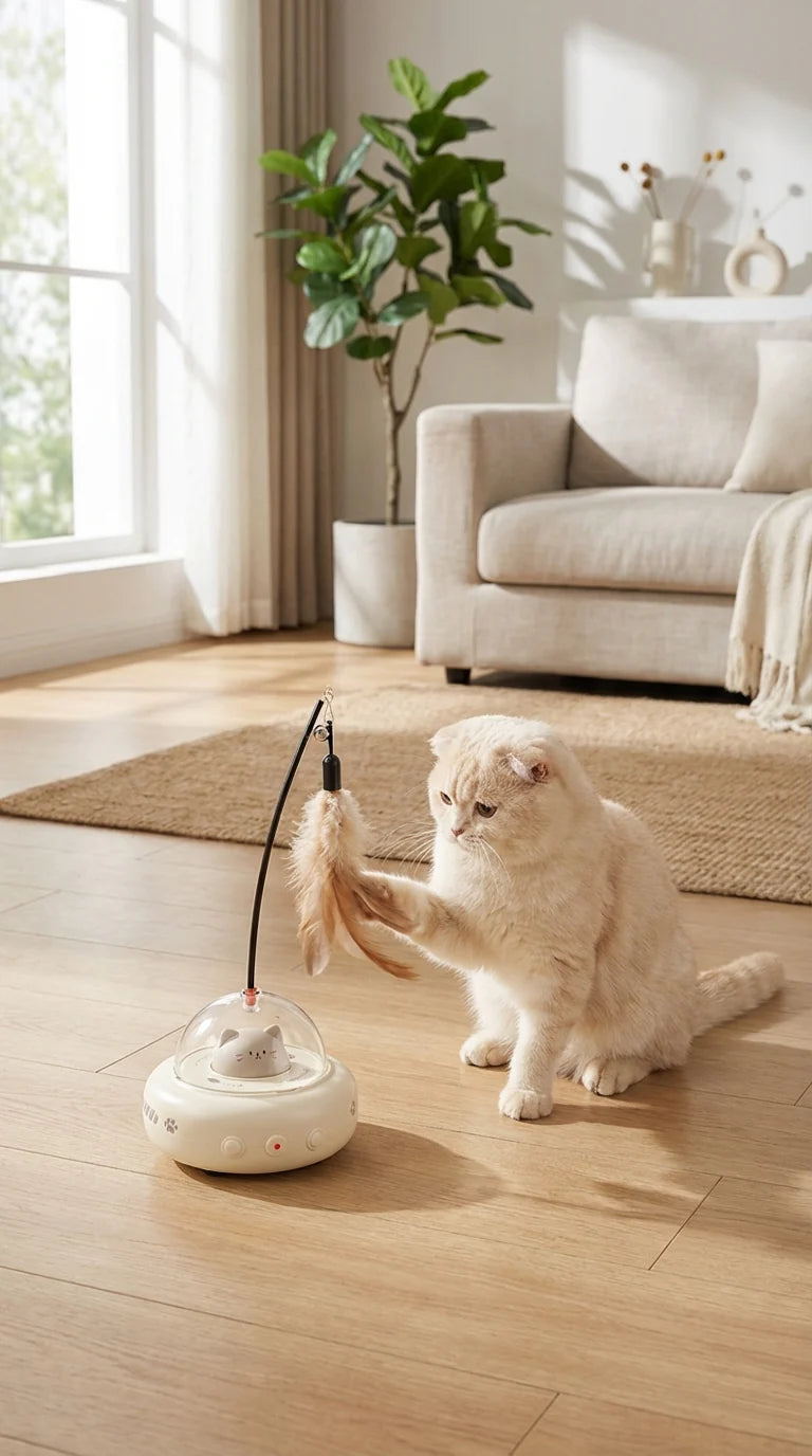 UFO Cat Chase Toy
