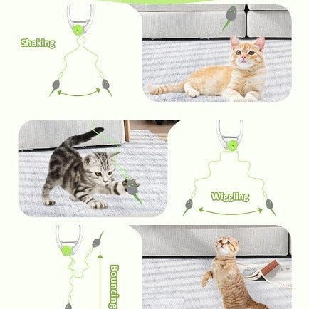 PouncePlay™ Interactive Cat Toy