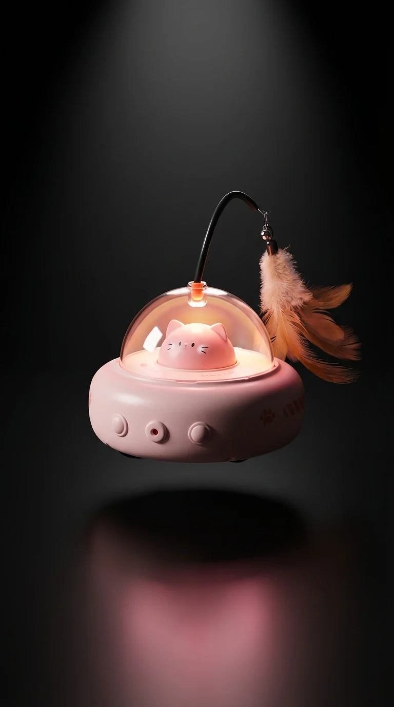 UFO Cat Chase Toy