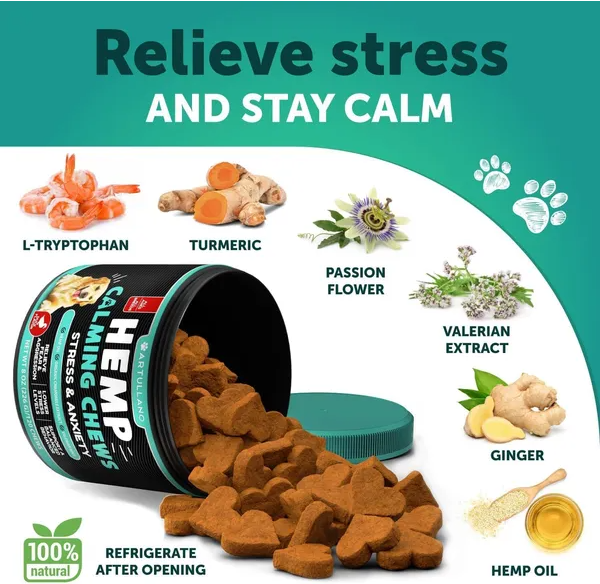 ZenPaws™ Calm & Comfort Daily Dog Treats