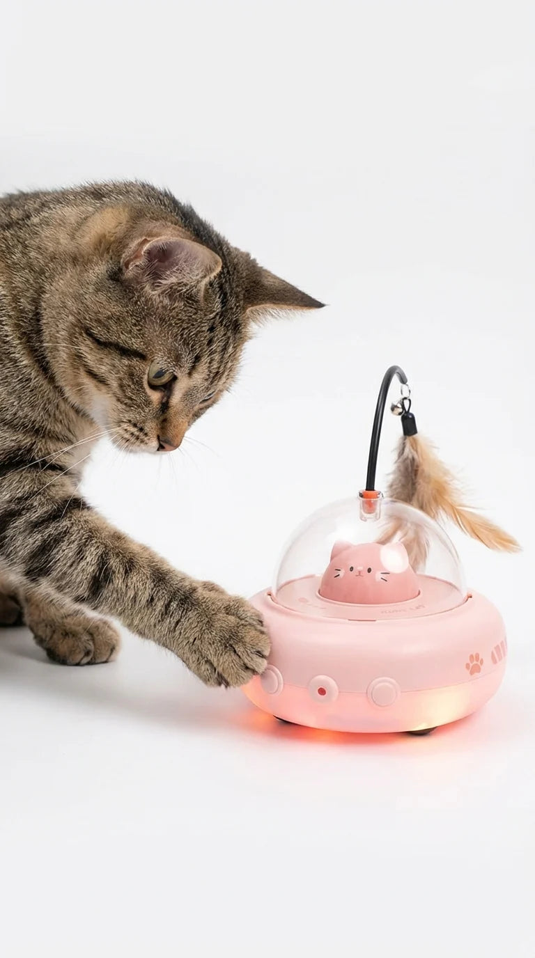 UFO Cat Chase Toy