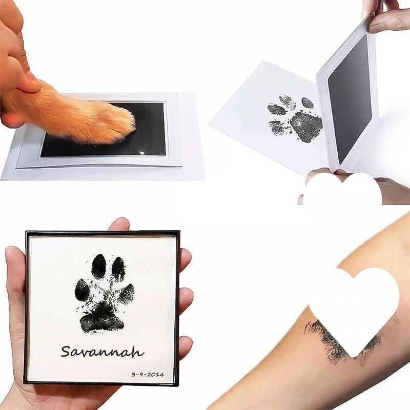 ForeverPaws™ Inkless Paw Print Kit – Pet Memory Keepsake for Dogs & Cats