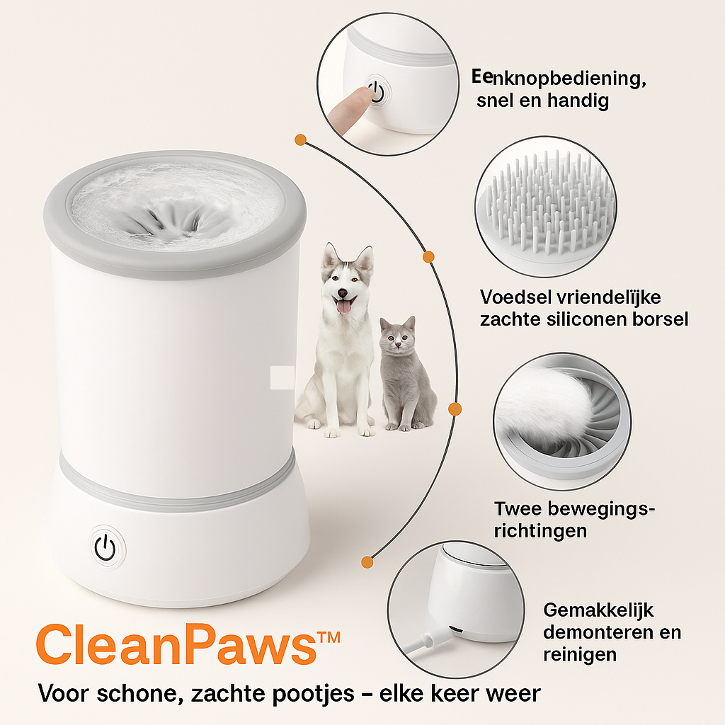 CleanPaws™ – The Smart Paw Cleaner