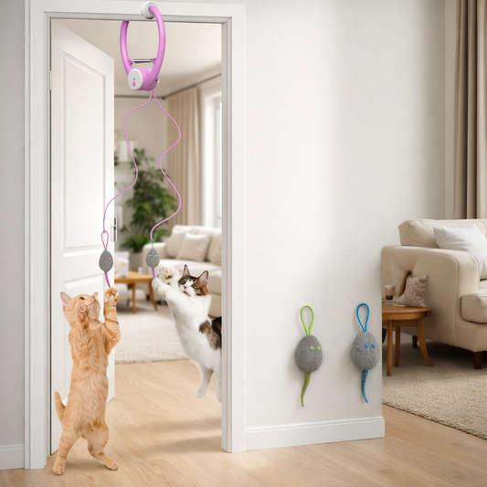 PouncePlay™ Interactive Cat Toy