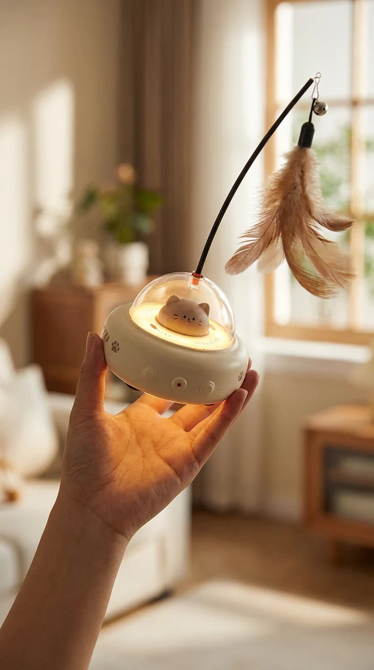 UFO Cat Chase Toy